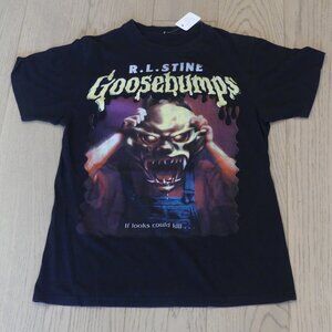 Goosebumps If Looks Could Kill R.L. Stine Horror Small T-Shirt Vintage Tee